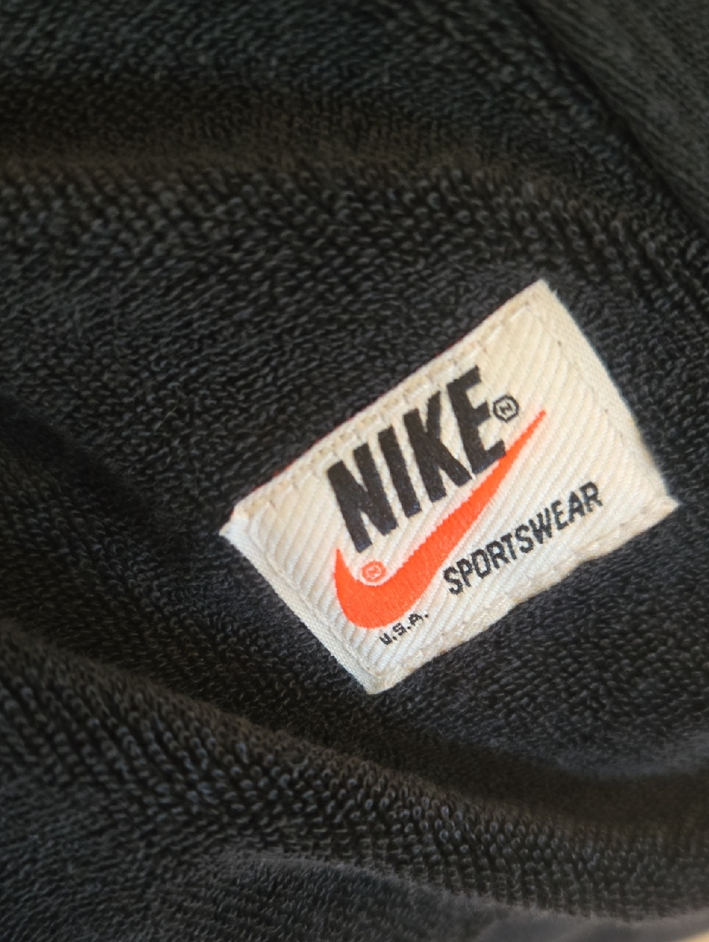 Nike Vintage Black Terrycloth Romper - Picture 9 of 9